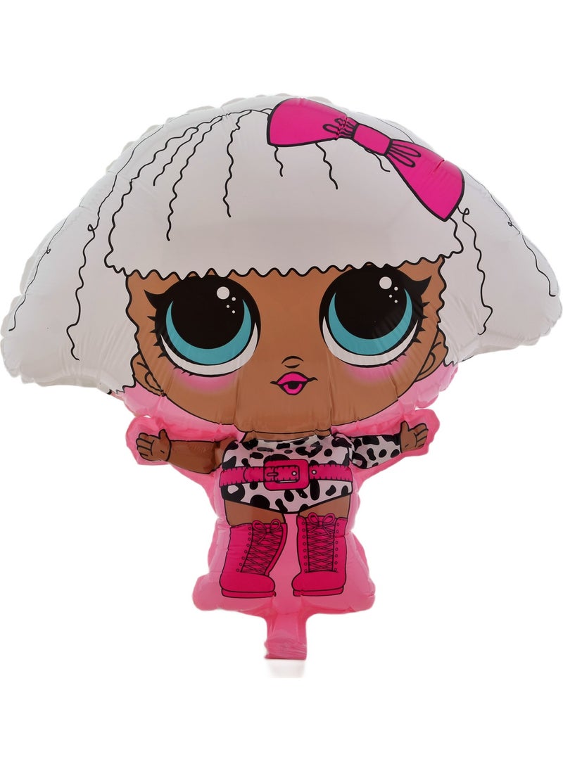 Hit Dükkan Lol Doll Large Size 40 x 60 cm Foil Balloon (Helium) No:18 