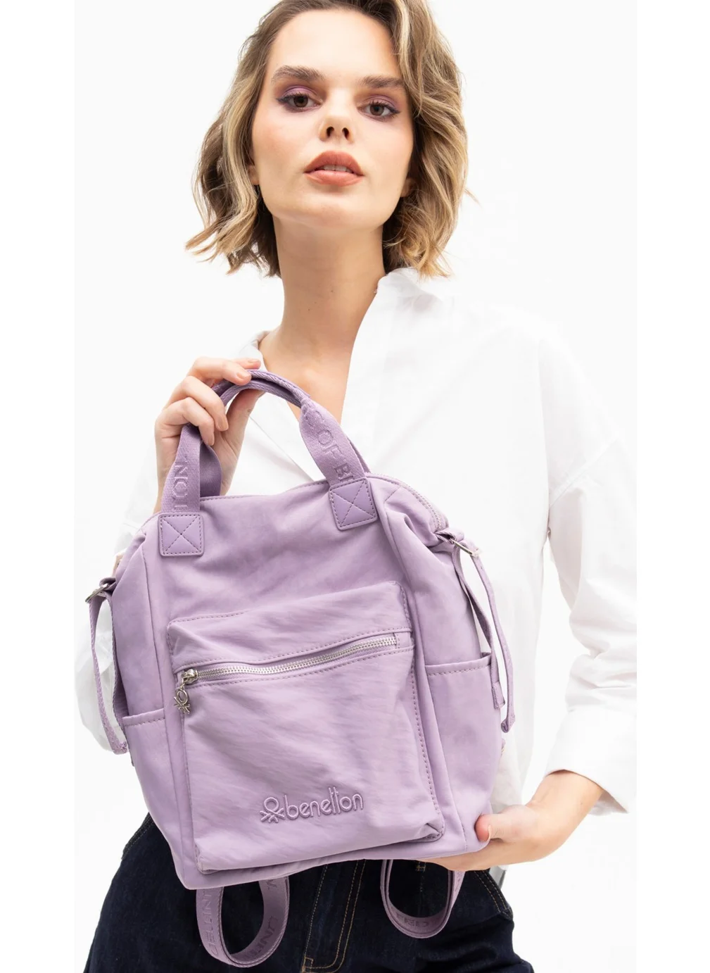 UNITED COLORS OF BENETTON Benetton Women's Handbag Lilac BNT1189