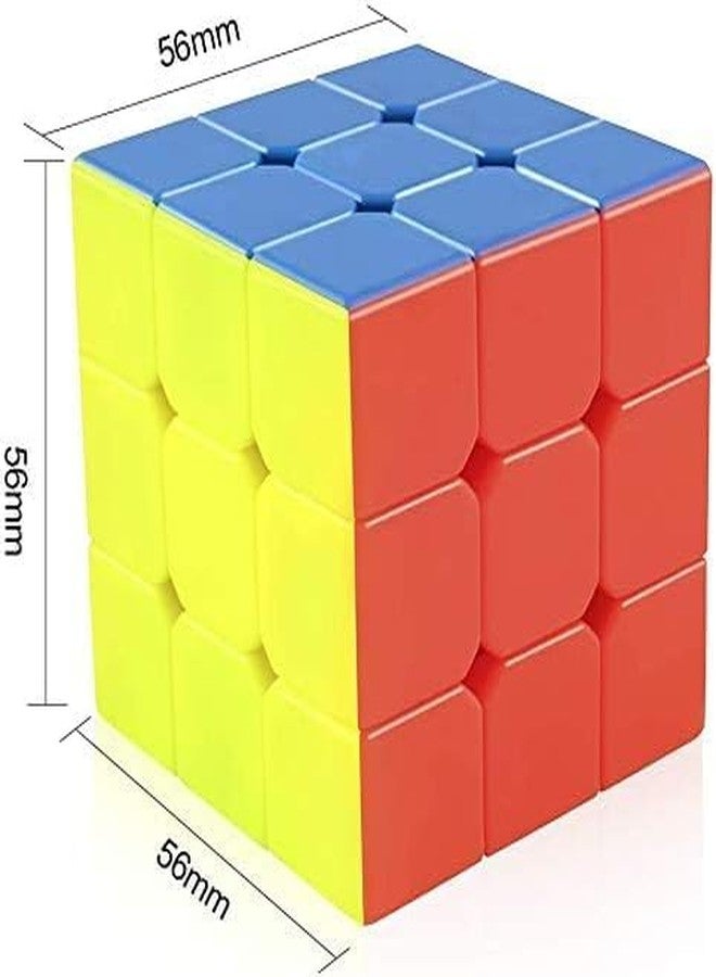 Megika 3x3 Speed Cube Puzzle Toy | Smooth Magic Cube Brain Teaser Game | Stickerless Color Puzzle Cube for Kids & Adults - Image 3