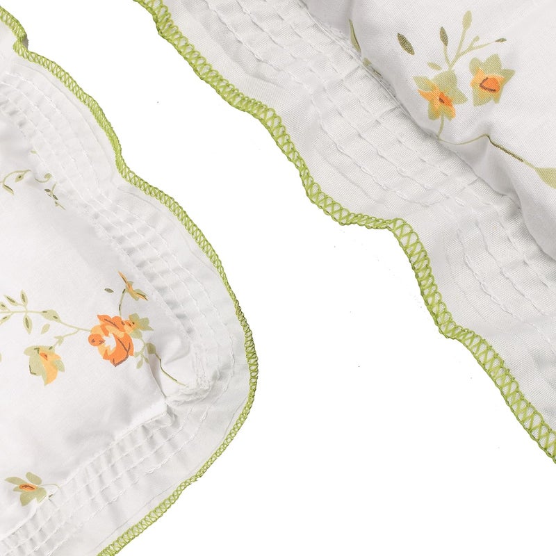 VEWIKZY Cotton | Modern New Born Baby Godari, Cradle Bed, Baby Bed Floral Mattress, Godadi, Crib Sheet, Kids Bed | Multi-Color | Pack Of 1 - Image 3