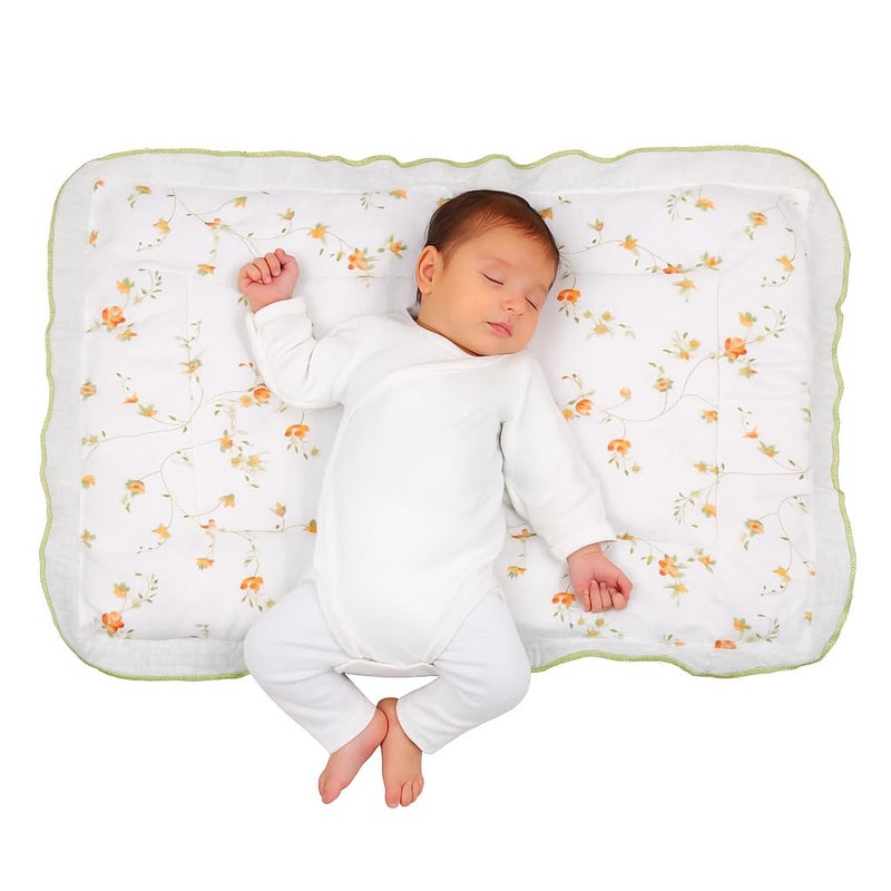 VEWIKZY Cotton | Modern New Born Baby Godari, Cradle Bed, Baby Bed Floral Mattress, Godadi, Crib Sheet, Kids Bed | Multi-Color | Pack Of 1 - Image 4