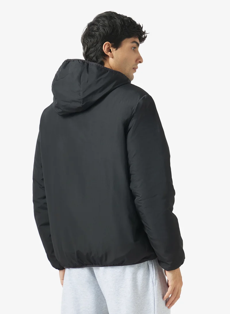 JJ Rebel Campaign Hood Neck Long Sleeve Jecket
