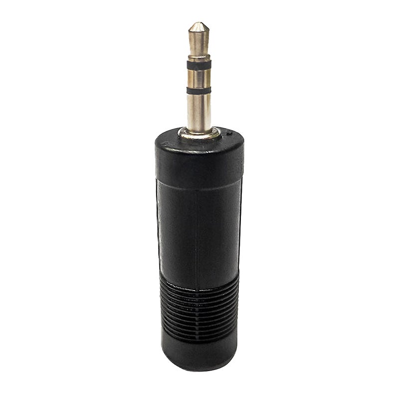 10Pcs Audio Frequency adapter 3.5mm to 6.5 Microphone Adapter 6.5mm Female to 3.5mm Male Adapter Black - Image 3
