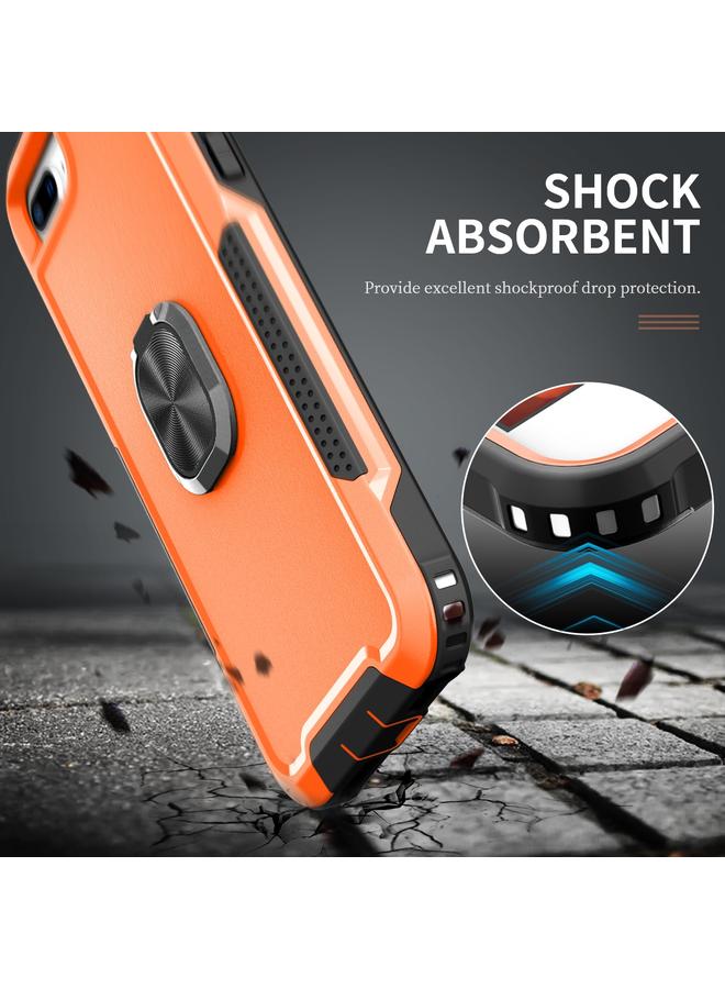 زبون جراب هاتف 3 في 1 من البولي يوريثان الحراري مع حامل حلقي لهاتف iPhone 8 Plus و7 Plus - Image 4