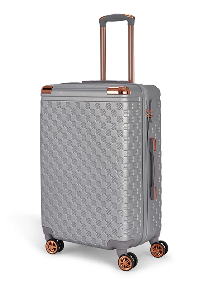 LIMRA Cabin Carry Check-In Luggage Trolley Size 20 inch Silver