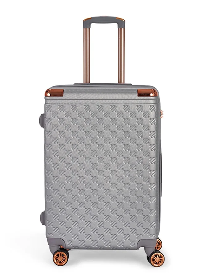 LIMRA Cabin Carry Check-In Luggage Trolley Size 20 inch Silver