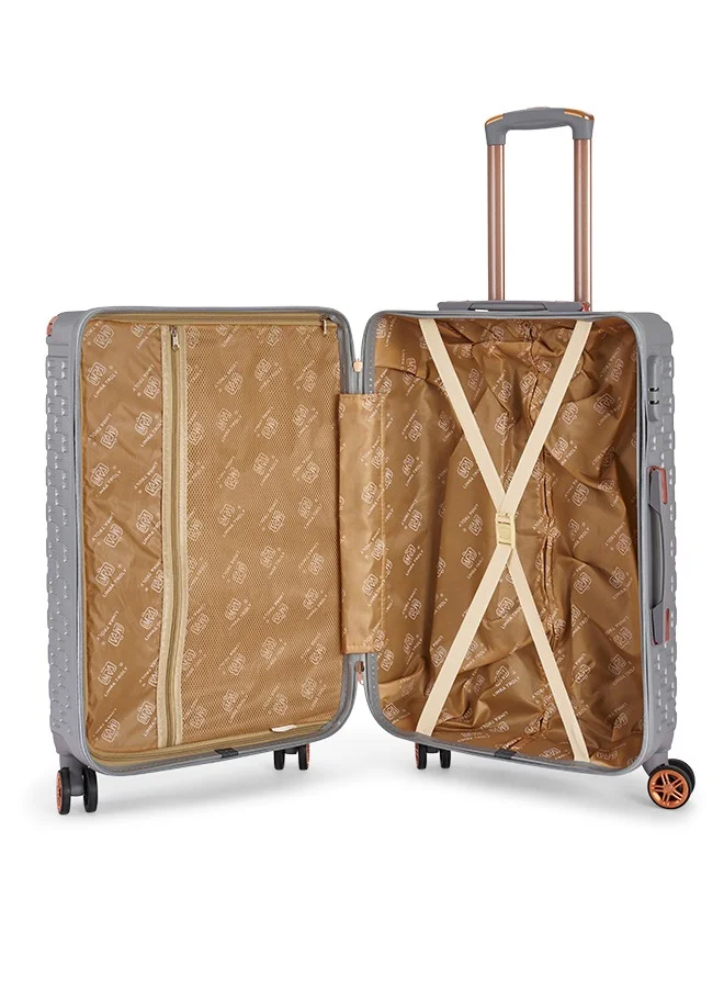 LIMRA Cabin Carry Check-In Luggage Trolley Size 20 inch Silver