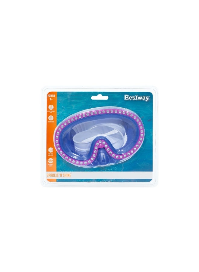 Bestway Bestway - Sparkle 'n Shine Diving Mask - Purple - 22062  - Image 4