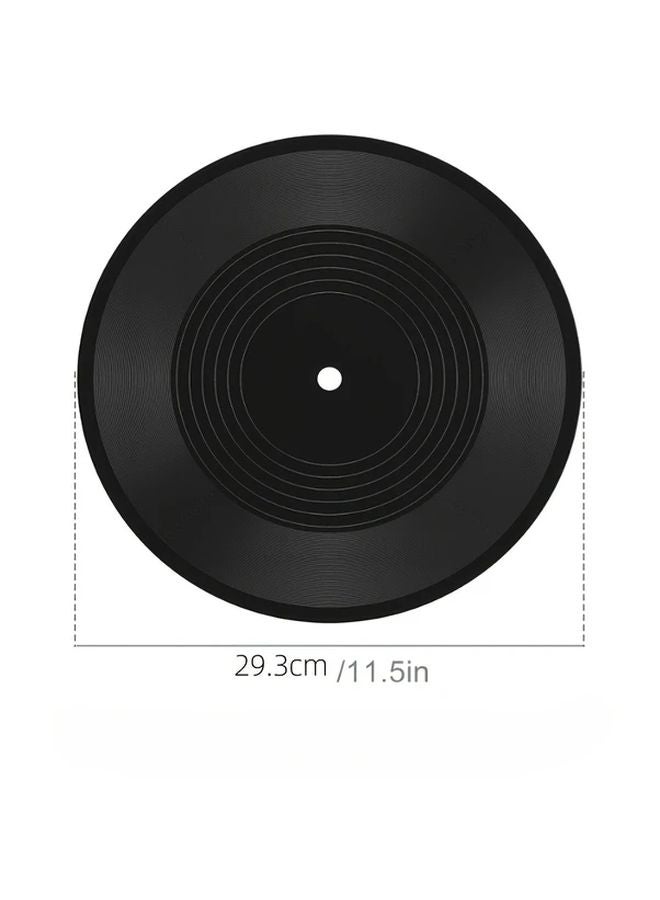 10pcs Black Blank Vinyl Records 12 Inch Retro Wall Decor For Home Office - Image 5