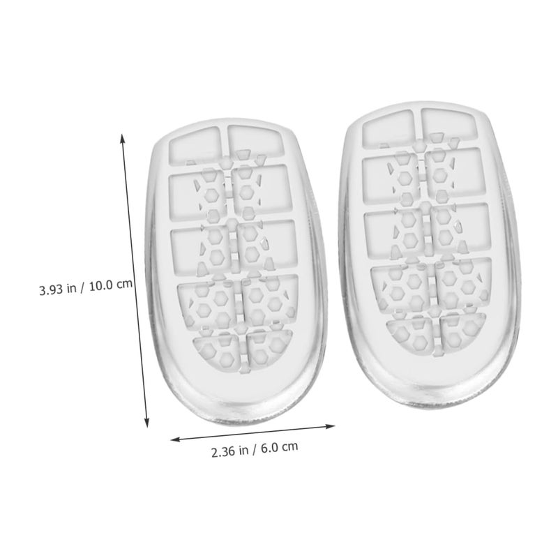 Self Adhesive Gel Heel Pads For Women High Heels Soft Cushion Inserts Beige - Image 3