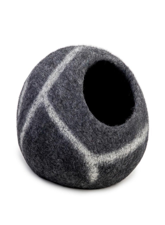 Woolygon Luxurious Eco-Friendly Merino Wool Cat Cave Bed - Foldable Hideaway Pod for Indoor Cats - Premium Felt Kitten Beds - Covered Cat House for Ultimate Cozy Comfort by Woolygon - Image 2