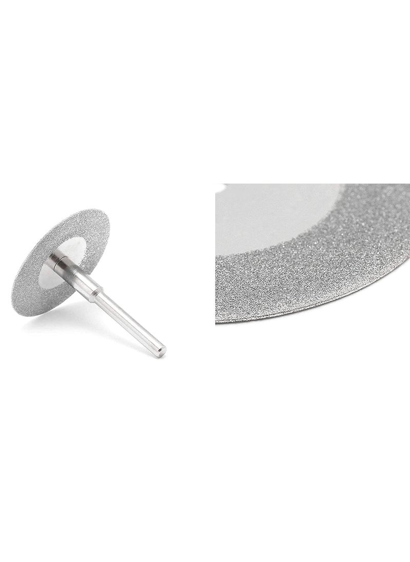 DIY Crafts DIY Crafts CTDIYHI22651 20mm Diamonte Cutting Discs Drill Bit Shank for Rotary Tool Blade DIY Works Support 20mm MiniSmall  - Image 5
