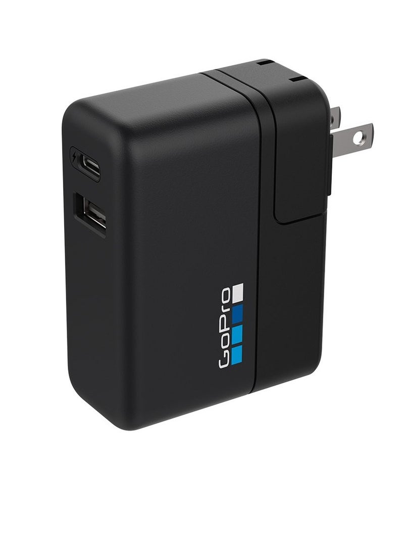 GoPro - GoPro Supercharger International Dual-Port Charger All GoPro Hero Camera - Image 1