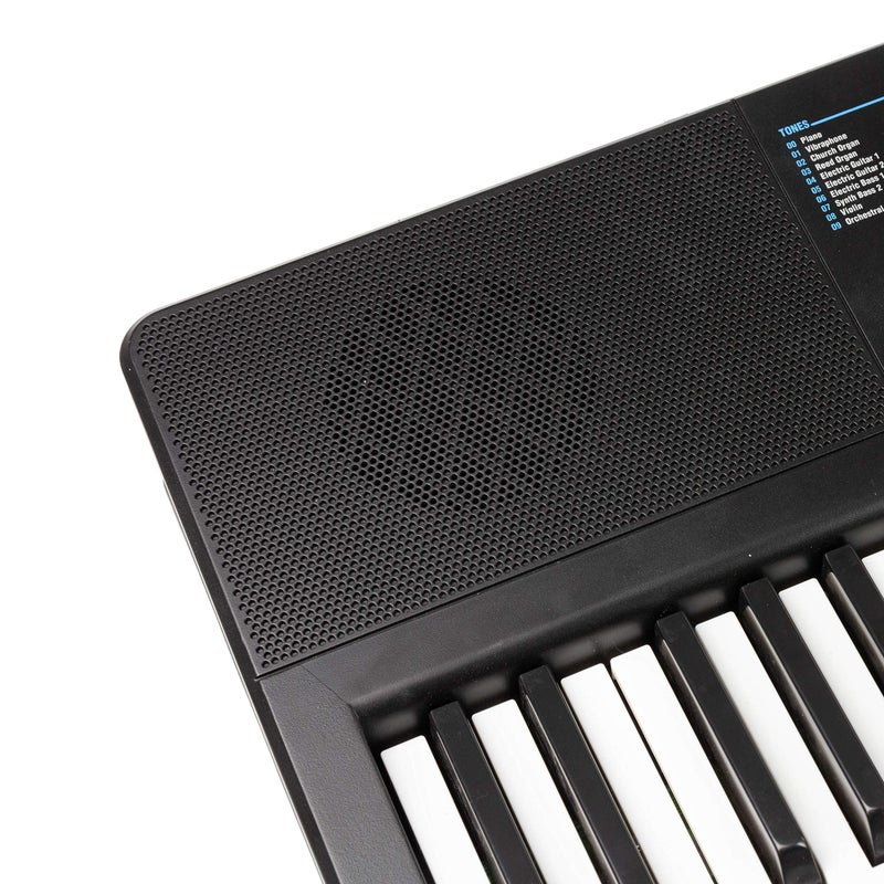RockJam بيانو كهربائي مدمج بـ 61 مفتاح من روكجام مع شاشة LED، ملصقات مفاتيح ودروس - Image 5