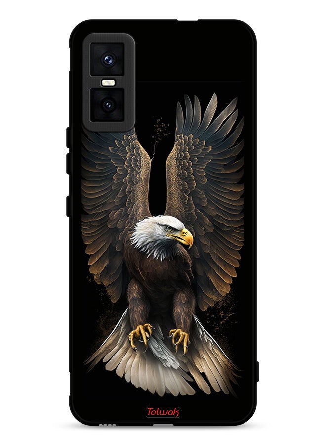 Tolwak غطاء حماية إنفينكس GT 30 برو - أجنحة النسر منتشرة - Image 1