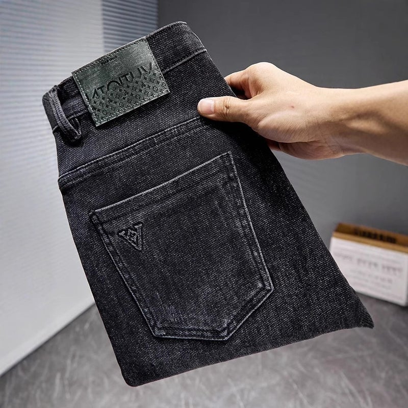 Unisex Classic Denim Jeans Loose Fit Daily Outdoor Wear - Image 4