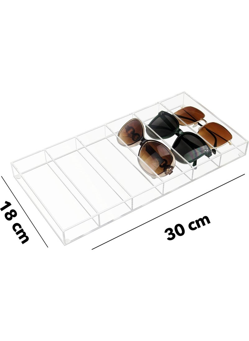 Trend Pleksi 6 Section Glasses Stand  - Image 3