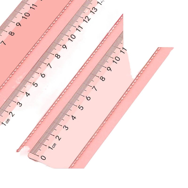Ruler Set for School Math Drawing and Measuring - Image 1
