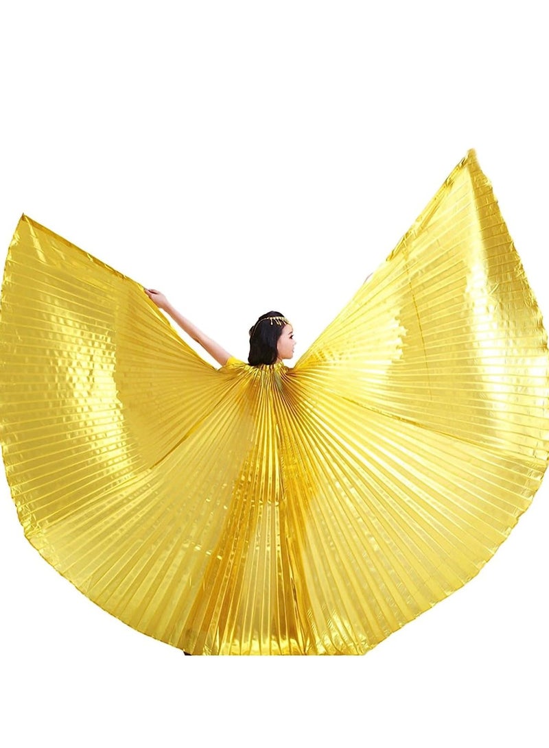SYOSI Best Dance Women's Professional Belly Costume Angle Wings No Stick - Image 1