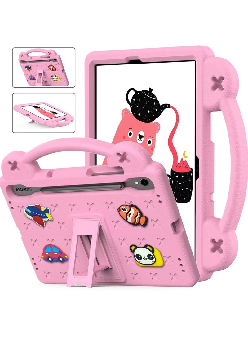 Kids Case for Samsung Galaxy Tab S9 FE (SM-X510 / SM-X516B), Heavy Duty EVA Foam Shockproof Cover Kids Proof Case with Stand - Image 1