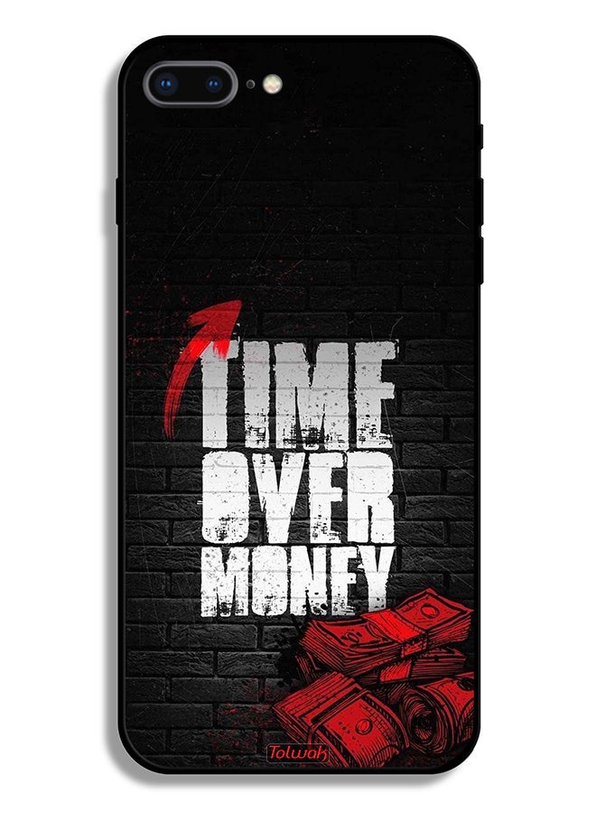 Tolwak Apple iPhone 8 Plus Protective Case Time Over Money - Image 1