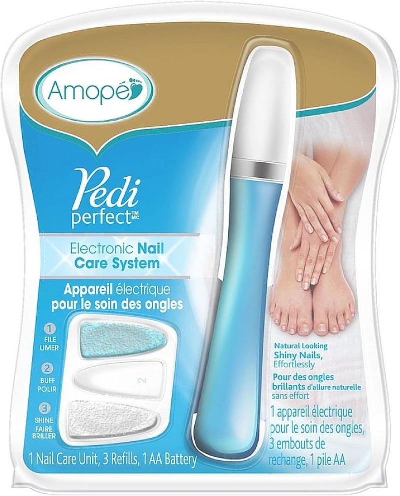 Amope Pedi Perfect Electronic Nail Care System 1 ea 