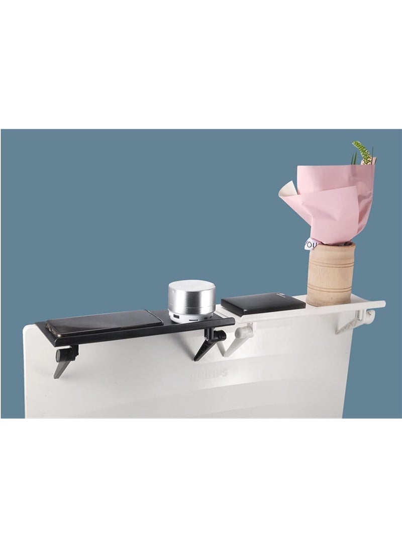 A receiver and router stand and organizer above the screen for easy device arrangement with a modern design and perfect organization. - Image 2