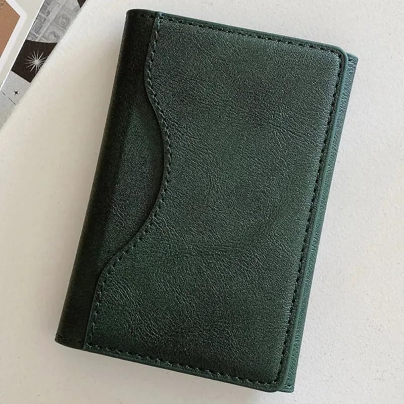 ClickCase Unisex Adult Tri-Fold Magsafe Wallet, Minimalist Iphone Wallet With Stand, Magnetic Closure Wallet For Iphone 16/15/14/13/12 Series, Card Holder, Magsafe Accessories, Vegan Leather (Green) - Image 2