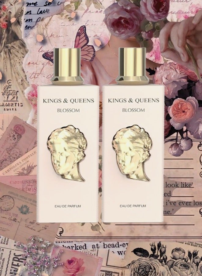 عماران 2 قطع عطر كينجز اند كوينز بلوسوم للنساء 100 مل - Image 1