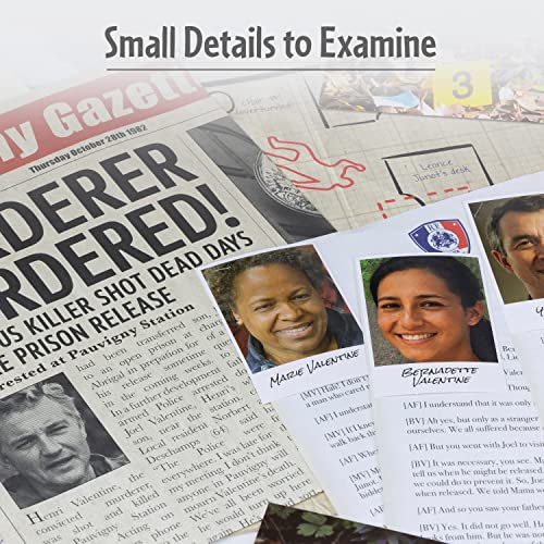 ThinkFun Cold Case: End of The Line - Exciting Murder Mystery Game | Promotes Deductive Reasoning & Critical Thinking | Ideal for Group Play or Solo Puzzle Solving | Suitable for Ages 14+ - Image 5