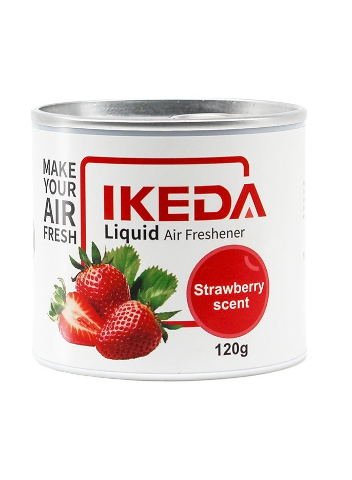 IKEDA Car Air Fresheners | Liquid Air Fresheners with Strawberry Smell | Strong Perfume Air Freshener Car | Long Fragrance Car Accessories | Car Scents Air Fresheners for Home Office Van by Ikeda - Image 1