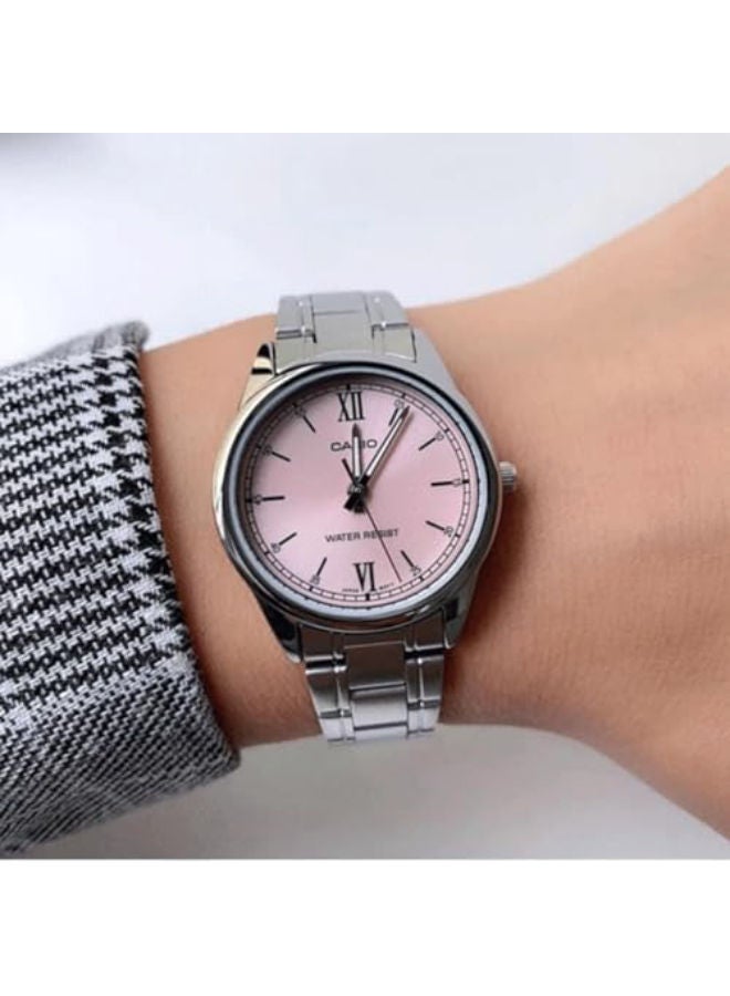 CASIO Stainless Steel Analog Wrist Watch LTP-V005D-4B2UDF - Image 2