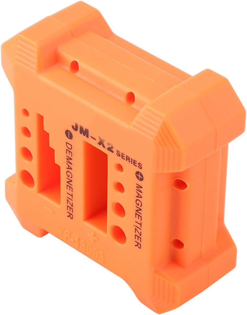 Haofy Bits Magnetizer, 2.68x2.68x1.18in Plastic Portable Magnetizer Demagnetizer Tool for Screwdrivers Nut Drivers Sockets Carpenter Mechanic Workshop - Image 3