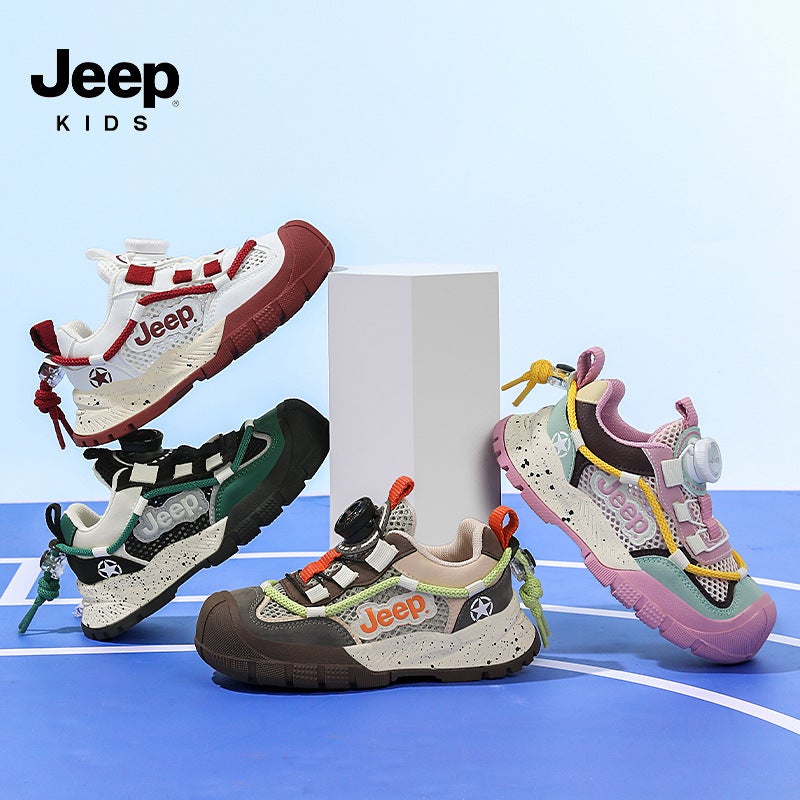 Jeep Kidsren'S Shoes Boys' Shoes Kidsren'S Summer Soft-Soled Sports Shoes 2025 Mesh Breathable Outdoor Hiking Shoes For Girls - Image 5