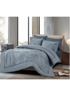 Cannon 6-Piece Floral Pattern King Comforter Set Assorted Color 35 x 60 x 50 cm CN CK6PCLIEMB  - Image 1
