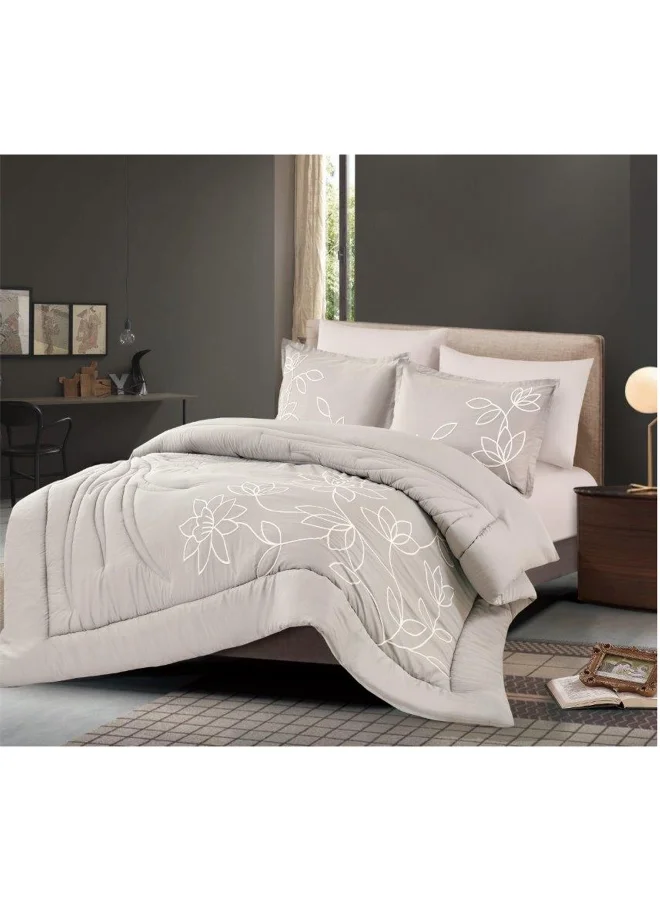 Cannon 6-Piece Floral Pattern King Comforter Set Assorted Color 35 x 60 x 50 cm CN CK6PCLIEMB