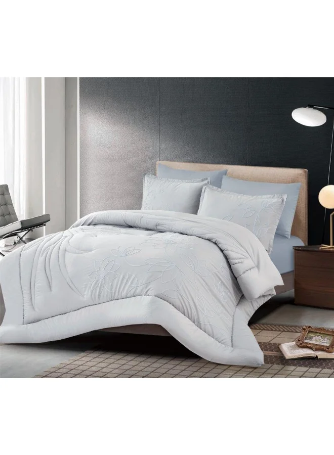Cannon 6-Piece Floral Pattern King Comforter Set Assorted Color 35 x 60 x 50 cm CN CK6PCLIEMB