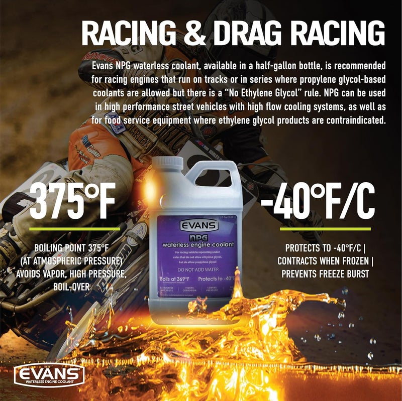 EVANS سائل تبريد EVANS EC10064 NPG بدون ماء 64 أونصة سائلة - Image 3