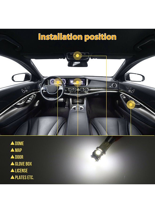 Generic Car Led Bulb Led Combination Set for Car Interior/Indoor Map Dome/ Trunk / License Lights  - Image 2