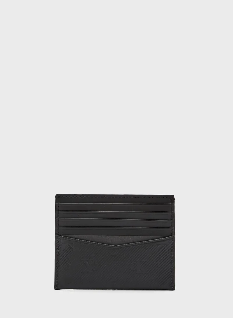 Calvin Klein Jeans Monogram Soft Card Holder
