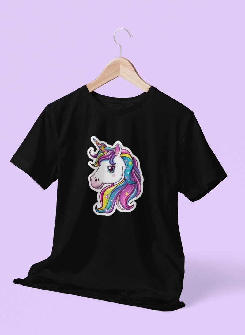ZOOM Soft Unicorn Kids T-Shirt with Fun and Playful Design