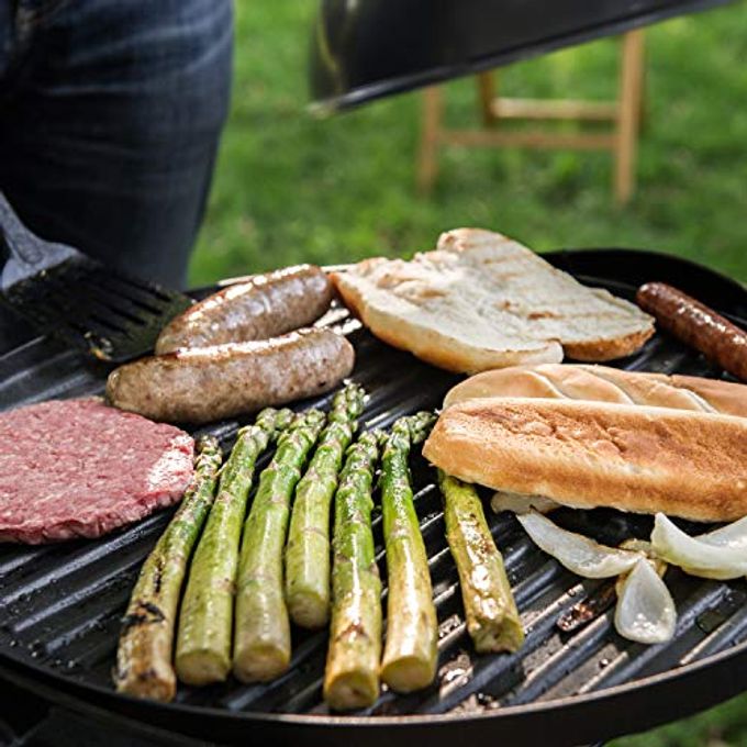 George Foreman Indoor/Outdoor Electric Patio Grill, Apartment Approved, 15-Serving, Removable Stand, Black - Image 3