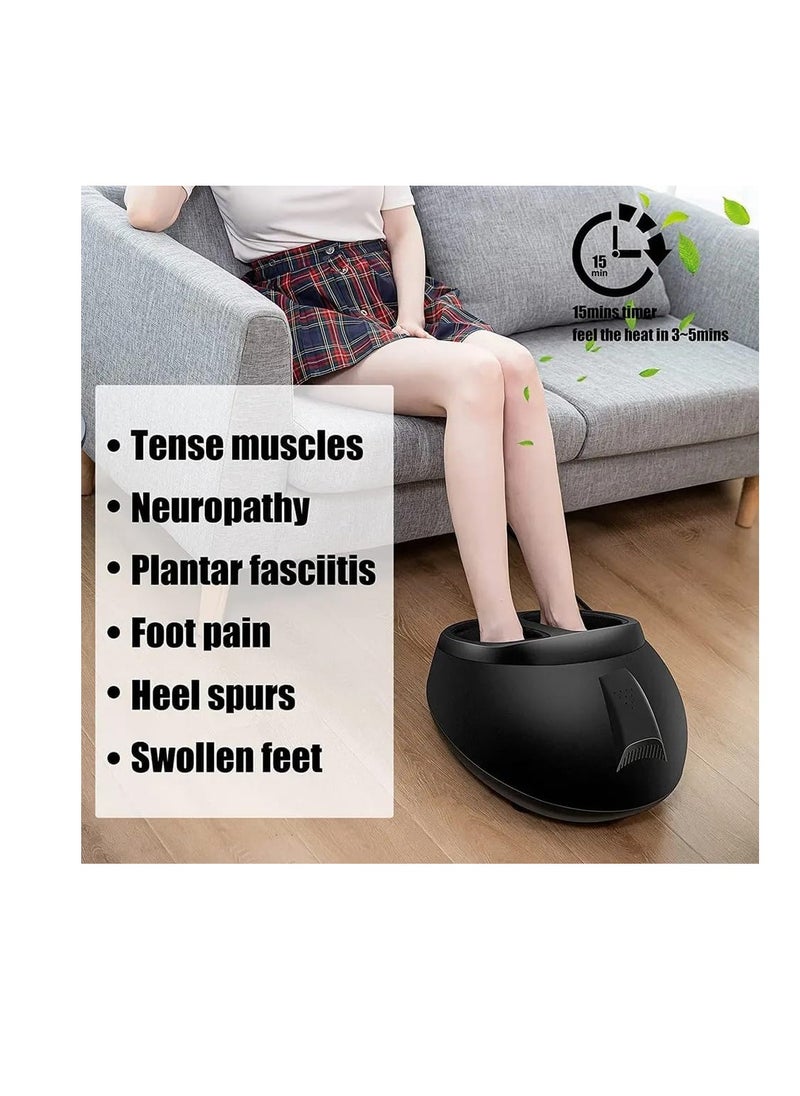 iCare - iCare Foot Massager with Heat Foot Massager with Remote Deep Kneading Relief, Electric Heated Feet Massager for Relax, Relieve Foot Pain, Deep Kneading Foot Massager with Remote - Image 1