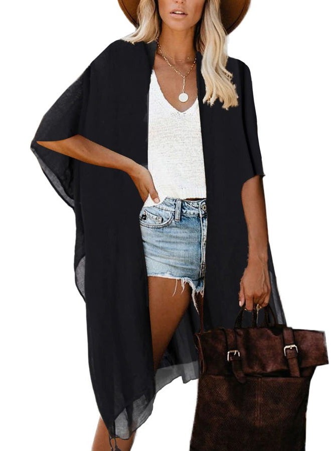 Moss Rose Women Summer Bikini Kimono Bathing Suit Cover Ups for Swimwear - Image 1