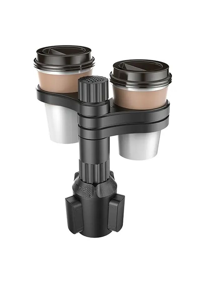 1pc Three In One Adjustable Car Cup Holder With Spill Resistant Coaster And Ergonomic Grip Durable Plastic Fit For Small Water Bottles Coffee Cups Space Saving Beverage Holder Tool Free Installation Compact Design Car Interior Storage Sturdy Construction Road Trip Essentials - Image 5
