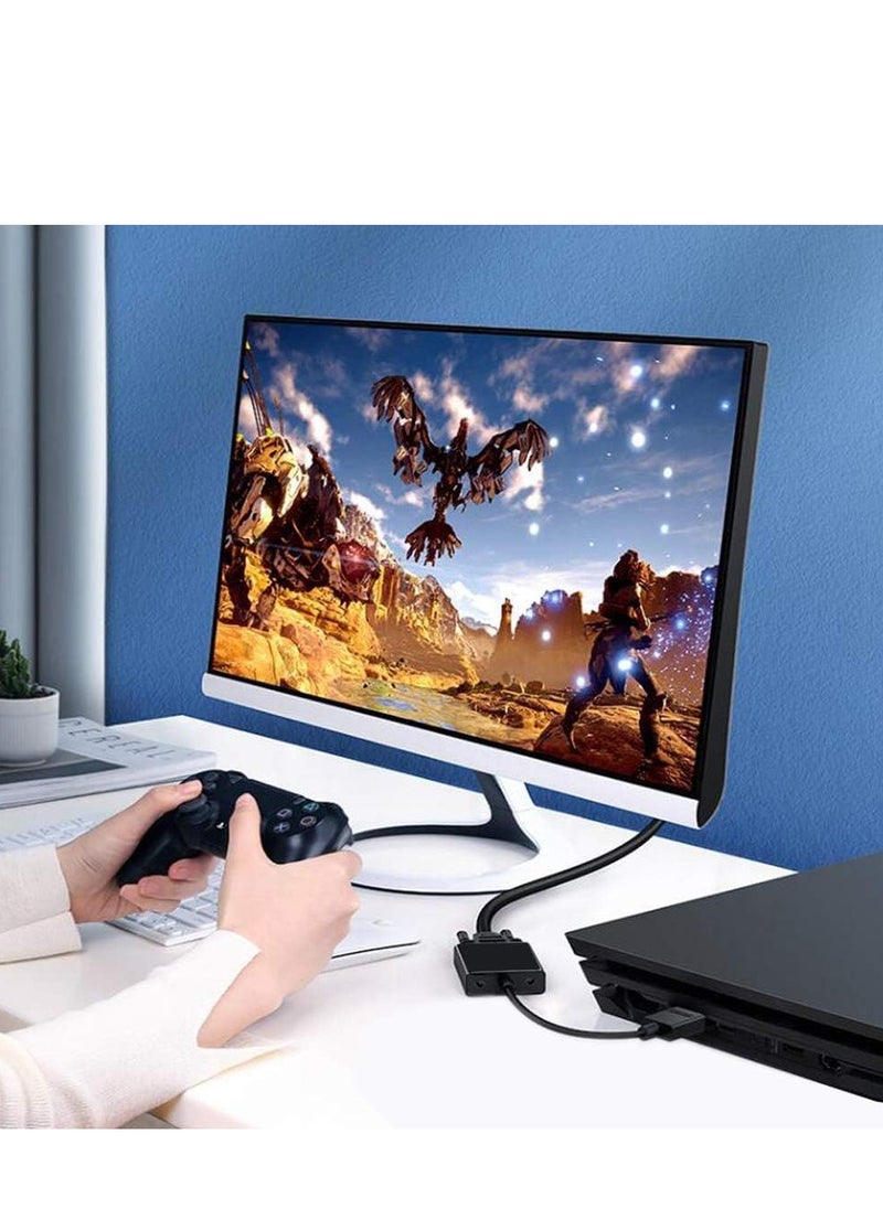 JAJEEK - USB to HDMI Adapter, USB 3.0 to HDMI Video Graphics Cable Converter for PC, Laptop, Desktop | Supports Multi-Display Output to Monitor, Projector, HDTV | Compatible with Windows 7/8/10 | Plug & Play | Not for Mac/Chromebook - Image 1