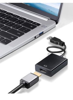 JAJEEK USB to HDMI Adapter, USB 3.0 to HDMI Video Graphics Cable Converter for PC, Laptop, Desktop | Supports Multi-Display Output to Monitor, Projector, HDTV | Compatible with Windows 7/8/10 | Plug & Play | Not for Mac/Chromebook  - Image 4