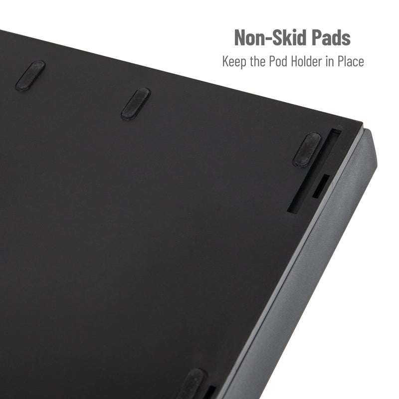 Mind Reader Single Serve Coffee Pod Drawer, 30 Pod Capacity, Countertop Organizer, 10.5"L x 12.75"W x 2.5"H, Black - Image 4