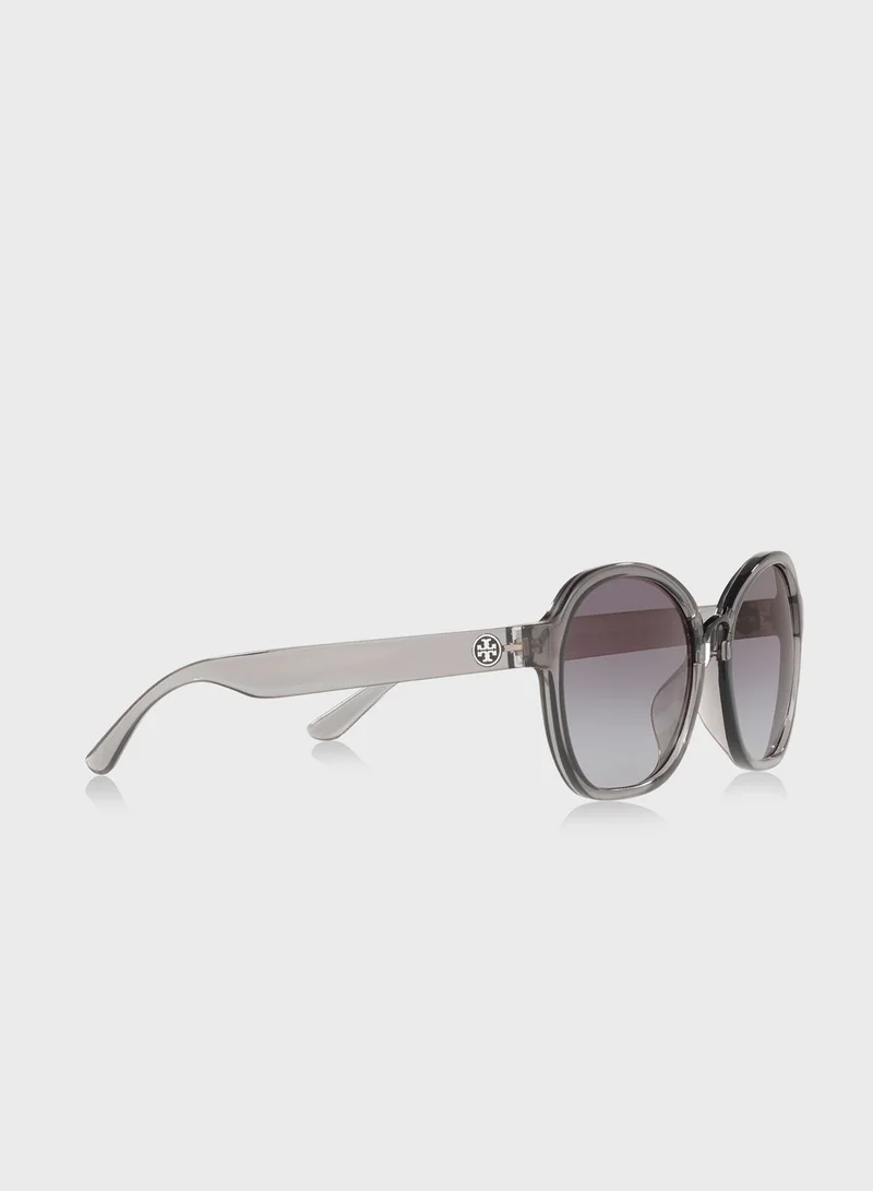 Tory Burch 0TY9056U Oversized Sunglasses
