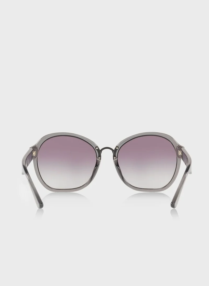 Tory Burch 0TY9056U Oversized Sunglasses